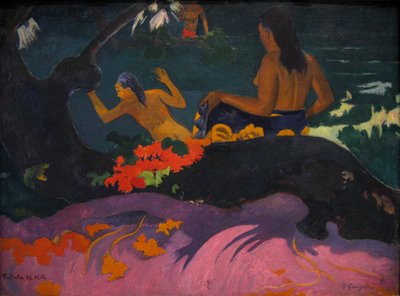 Fatata te Miti (By the Sea) by Paul Gauguin